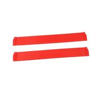 Replacement Rubber Scraper for Karcher WV6 Vacuum Mop, 2 Piece Set for Effective Water Absorption (Red)