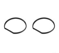 Replacement Rubber Seal Ring for PCL720 PBLSV716 PBLSV717 Vacuum Cleaner - 2pc Black Silicone Gasket for Bin Lid Repair Spare Part Accessory