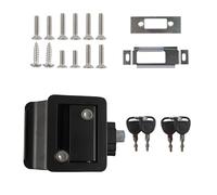 Replacement Rv Lock Entry Latch Trailer for Camper Travel Enclosed Horse All Metal Handle Fit 2.75"x3.75"x1.5" Hole