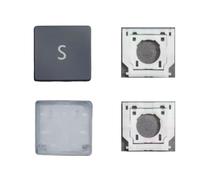 Replacement S Keycap Keys and Hinges Compatible for Surface Laptop 3/4/5 13.5/15inch 1867 1868 1872 1873 1950 1951 1952 1953 Keyboard S Key Cap (Black)