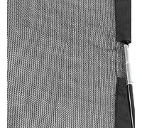 Replacement Safety Net for 10ft 12ft 14ft Trampolines - Durable Enclosure Netting Fits 14FT (4.27M) with 8 Poles for Enhanced Safety & Protection