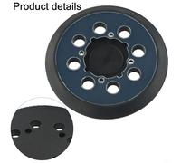 Replacement Sander Pad for Craftsman CMCW220B and CMEW231 Orbital Sanders - 5 Inch Diameter with 8-Hole Dust Extraction Design, Engineering Plastic & Soft
