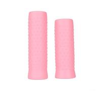 Replacement scooter handle grips for MAX G30 with non slip textured silicone rubber for improved rider control and comfort (Pink)