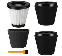 Replacement Scorpion Handheld Vacuum Cleaner Filter with Brush for Dirt Devil Vacuum Filter Style F117, Fits Dirt Devil Model SD20005RED, SD30025B & BD22025, Compare to Parts AD40117 (3 Pack)