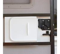 Replacement Screen Door Slide with Slide Stop for RVs For Trailers Campers and Self-Propelled Motorhomes (White)
