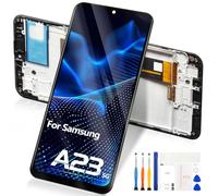 Replacement Screen for Samsung Galaxy A23 5G LCD Display for Galaxy A23 5G LCD Screen Touch Screen Digitizer with Repair Kit SM-A236B SM-A236B/DS (Black with Frame)