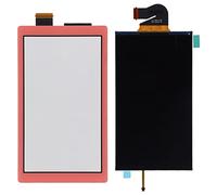 Replacement Screen for Switch Lite, LCD Screen and Digitizer Touch Screen Set, Durable Replacement LCD Display Panel Repair Parts for Switch (Pink)
