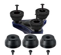 Replacement Screw-in Rubber Cane Tips Feet Suitable for Hurrycane Freedom Edition Walking Sticks, Cane Foot Rubber with Anti Slip and Wear Resistance Design, Easy to Use