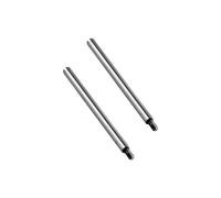 Replacement Screw Pins for Cartier Santos 2 pcs Watch Strap Lug Screw Pins 316L Stainless for 20mm 23mm Strap, Steel color, 20mm watch bands