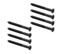 Replacement Screws Set Fits IKEA EXPEDIT Shelf - 8 Pack - 7 x 85mm Furniture Connecting Screws Black