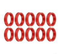 Replacement Seal Ring for Krups for melitta for miele Easy Fit(10pcs) | High-grade silicone, heat resistant, fits for aeg for siemens for krups, prevents leaks, easy clean