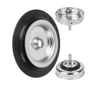 Replacement seal with base for colander basket, 1 set, compatible with IKEA LILLVIKEN 70311541, sealing ring with Ø 54.6 mm outside, 30.4 mm inside, sink sealing ring, spare part for kitchen sinks