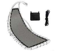 Replacement Seat Cloth for Hanging Swing Chair in Cloth Material Suitable for Outdoor Use Long Lasting and Compatible with Various Sizes 64x197x23CM (diamond A)