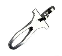 Replacement Seatpost Clip Hook for Folding Bikes Including For Brompton and For 3sixty, Made of Aluminum Alloy and Stainless Steel with 6mm Installation Diameter (Silver)