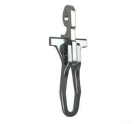Replacement Seatpost Clip Hook for Folding Bikes Including For Brompton and For 3sixty, Made of Aluminum Alloy and Stainless Steel with 6mm Installation Diameter (Grey)