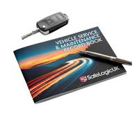 Replacement Service History Book, Car Service Book, Van Maintenance Record, Replacement Vehicle Logbook, MOT and Repair Tracker, UK Road Legal Format, 1-Pack