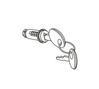 Shad 201896R SHAD-201896R: Set of Cylinder Key Lock Handle Opening Chest or Suitcase SH48 SH 48, Other