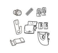 Shad System Sh39 Top Case Closure Black