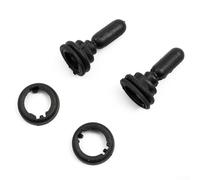 Replacement Set of 2 Manual Door Wing Mirror Adjuster Knobs for Ford Fiesta MK6 2001 2006 Correct Connector