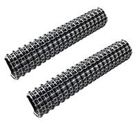 Replacement Shark Motorized Lower Nozzle Hose 6" x 1.25" ID for Shark Rocket Vacuum HV300 HV302 HV321 HV322（Black）- 2 Pack