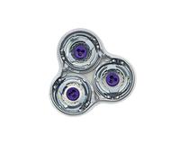 Replacement Shaver Head ，Compatible For Philips Nor elco， SP9880 SP9860 SP9861 SP9863 SP9820 ，Upper Half Razor Blade SH98(Silver)