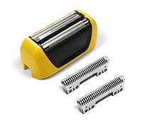 Replacement Shaver Head Foil and Cutters Compatible with Wahl Lifeproof 7061 Series, 7045-100 Spare Parts, 3-Cut System Shaving Foil for Yellow Lifeproof Shaver, Waterproof (Yellow 1-Pack)