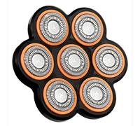 Replacement Shaver Head for Bald Head Shavers, 7D Rotary Replacement Blade, Waterproof Detachable Head, Easy to Clean, Compatible with Zenmos Electric Head Shavers for Men