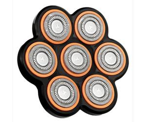 Replacement Shaver Head for Bald Head Shavers, 7D Rotary Replacement Blade, Waterproof Detachable Head, Easy to Clean, Compatible with Zenmos Electric Head Shavers for Men