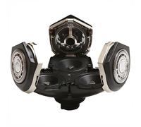 Replacement shaver heads, compatible with Philips RQ12 series, featuring stainless steel individual blades, compatible with RQ1250, RQ1260, RQ1280, RQ1290 and other models, replacement heads for men's