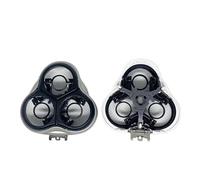 Replacement Shaver Heads Holder ，Compatible for Philips， HQ7120 HQ7290 HQ7310 HQ7320 HQ7325 HQ7340 HQ7345 HQ7350 HQ7360 HQ7380 Silver Electric Shaver Replacement Stand(2pcs)