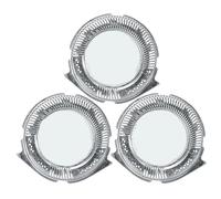 Replacement Shaving Head Universal Shaver Heads Blades Silver Men Shaving Head Cutter Round Razor ,Compatible For Philips ,SH70 SH90 HQ8 HQ9 Series