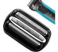 Replacement Shaving Heads, 21B Precision Heads Compatible with All Braun Series 3 Shavers,Black (1)