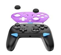 Replacement Shell for Switch 2ND Generation Pro Game Controller - NS Pro Controller Replacement Cover + Key Caps JYS-NS2326(Purple)