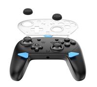 Replacement Shell for Switch 2ND Generation Pro Game Controller - NS Pro Controller Replacement Cover + Key Caps JYS-NS2326(Transparent)