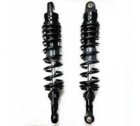 Replacement shock For Y-AMAHA For H-ONDA For Suzuki One Pair 330mm 340mm 350mm 360mm 8mm Spring Motorcycle Shock Absorber Adjust Rear Suspension Accessories(350mm)