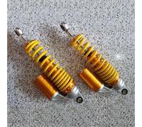 Replacement shock Motorcycle 340mm 350mm 360mm 8mm Spring Rear Shock Absorbers Suspension For Suzuki For Kawasaki ATV Scooter Motorbike Accessories(360mm)