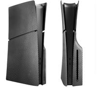 Replacement Shockproof Hard Faceplate Shell Plates Dustproof Cover Panels Anti-Scratch Skins Protective Case for PS5 Slim Console Disc Edition - Limited Edition Carbon