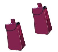 Replacement Shopping Bag - 39L Oxford Cloth Waterproof Storage Bag with Double Side Pockets, Large-Capacity Grocery Cart Accessory, Household Spare Bag