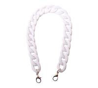 Replacement Shoulder Strap Acrylic Purse Chain Straps With Metal Hook 60cm Handbag Chains Handle For Women Purses Making Shoulder Strap