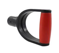 Replacement shovel handle, D-shaped fork handle, versatile, ergonomic, 31 mm inner diameter of the mounting hole