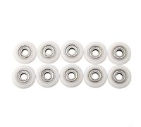 Replacement Shower Door Roller Runner Wheels, 10 Pcs for Sliding Glass Doors, 19/23/25mm Diameter (23mm)