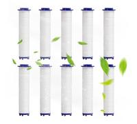 Replacement Shower Head Filters | 10 Pack Purification Filter | High Output Filters for Hard Water | Removes Chlorine, Metals & Sediment