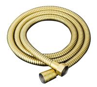 Replacement Shower Hose, Stainless Steel Brass Shower Hose Gold 1.5-2.0m(2.0M)
