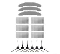 Replacement Side Brush Filter Mop Kit for Vexilar for cleanova for w7 for w11-6 Brushes 6 Filters 3 Cloths Deep Clean