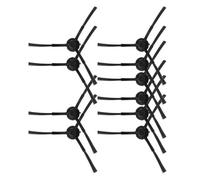 Replacement Side Brush for 4-Pack Brushes Plastic Vacuum Cleaner - Resilient Corner for W6 with Area Edge Enhanced Bristles Cleaning Nylon Robot Plus Hard-to-Reach Vexilar Performance(10 Pack)