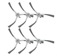 Replacement Side Brush for ABIR X6 X8 Robot Vacuum Cleaner 6 or 10 Pieces Plastic Nylon Material Designed to Sweep Debris in Corners (6 PACK)
