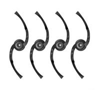 Replacement Side Brush for ILIFE A30 A30pro Robot Vacuum Cleaner Efficient Edge Corner Cleaning Nylon Easy Installation 4 Pack Prolongs Cleaning Performance