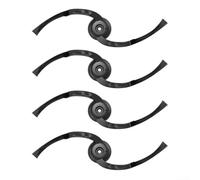 Replacement Side Brush for ILIFE A30 A30pro Robot Vacuum Cleaner Enhanced Edge Cleaning Sturdy Plastic Nylon Bristles Long-Lasting Performance 4 Pack