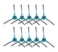 Replacement Side Brush for MEDION X41 SW / X41 SW+ / X42 SW+ Robot Vacuum Cleaner - 4 Pack, Plastic + Nylon for Edge Cleaning Bristles Compatible wit(10 Pack)