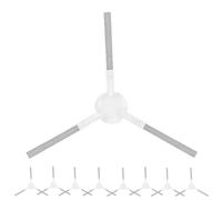Replacement Side Brush Kit Compatible with, for XIAOMI for MIJIA B116 X20 Plus, Robot Vacuum, Nylon Bristles Corner Cleaning Tool Installation White(8pcs)